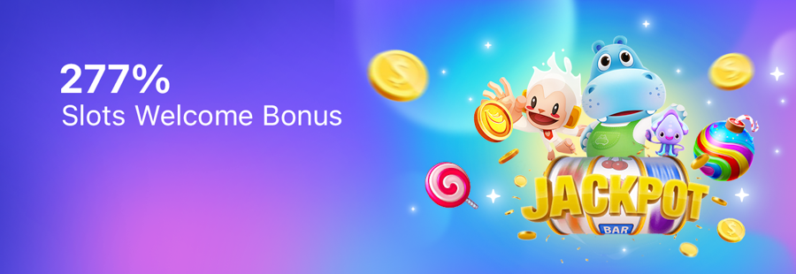 277% Slots Welcome Bonus